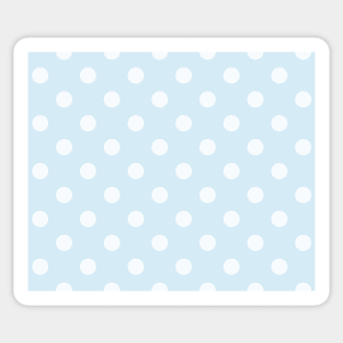 Polka Dots Blue Sticker